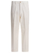 Polo Ralph Lauren White Cotton Pants