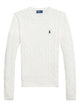 Polo Ralph Lauren Cotton Cable Knit Crew Neck Jumper