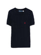 Polo Ralph Lauren Short-Sleeved Cable-Knit Sweater