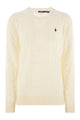 Polo Ralph Lauren Plaited Wool And Cashmere Crew-Neck