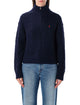 Polo Ralph Lauren Polo Ralph Lauren Wool And Cashmere Cable-Knit Half-Zip Sweater