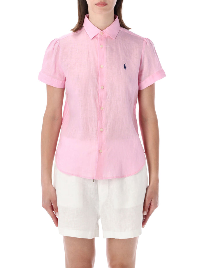 Polo Ralph Lauren Linen Shirt Short Sleeve