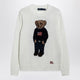 Polo Ralph Lauren White Polo Bear Sweater