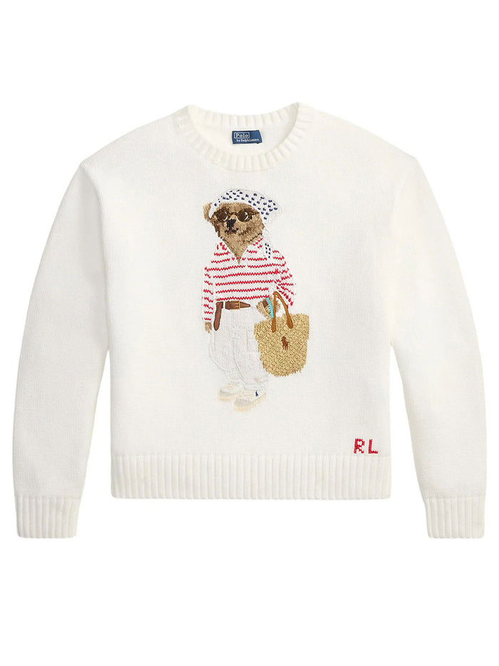 Polo Ralph Lauren Polo Ralph Lauren Polo Bear Cotton Sweater