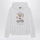 Polo Ralph Lauren White Polo Bear Chenille Sweatshirt