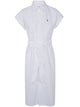 Polo Ralph Lauren Woven Short Sleeves Mini Shirt Dress