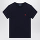 Polo Ralph Lauren Navy Blue Cotton T-Shirt
