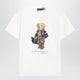 Polo Ralph Lauren White Polo Bear Cotton T-Shirt