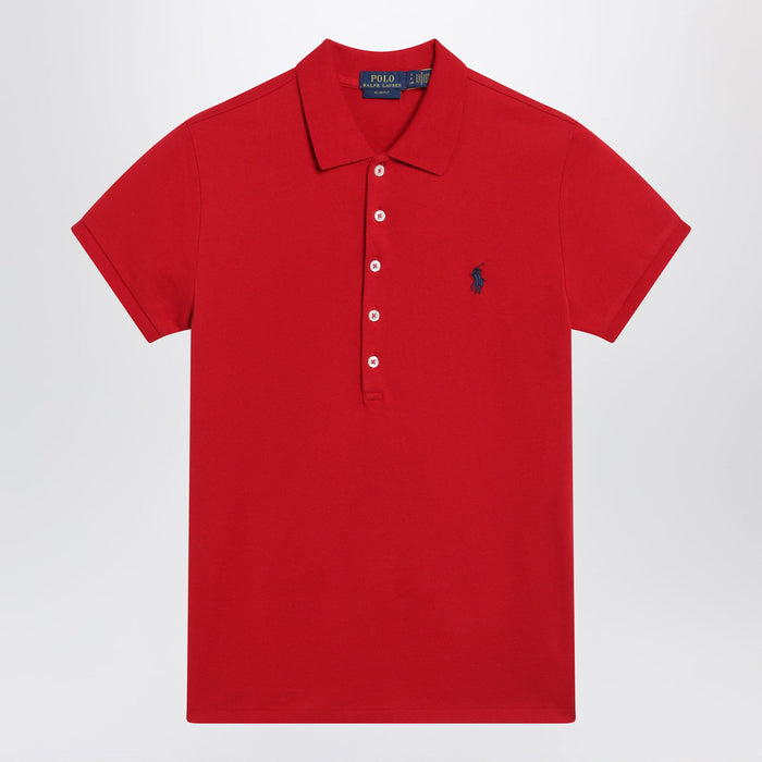 Polo Ralph Lauren Red Slim-Fit Polo Shirt