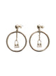 Jacquemus L`Anneau Chiquito Circle Earrings