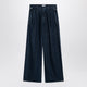 Citizens Of Humanity Dark Wide Jeans With Pleats
