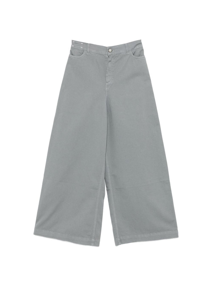 Alysi Wide-Leg Denim Pants