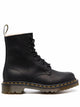 Dr. Martens 1460 Serena Black Leather Boots