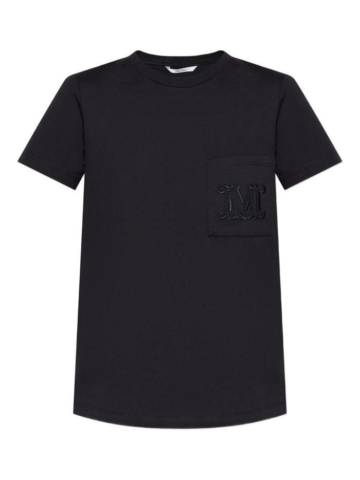 Max Mara Cotton T-Shirt With Logo
