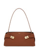 Ferragamo Hug E/W Leather Shoulder Bag