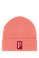 By Far Salmon Alpaca Beanie Hat