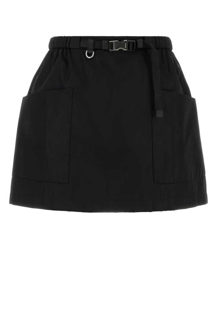Prada Short Nylon Skirt