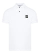 Stone Island Short-Sleeved Polo Shirt With White Chest Logo