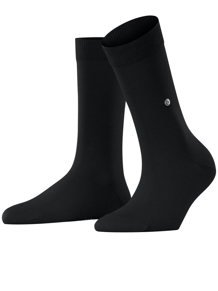 Burlington Lady Womens Black Stockings