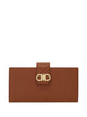Ferragamo Grained Leather Continental Wallet