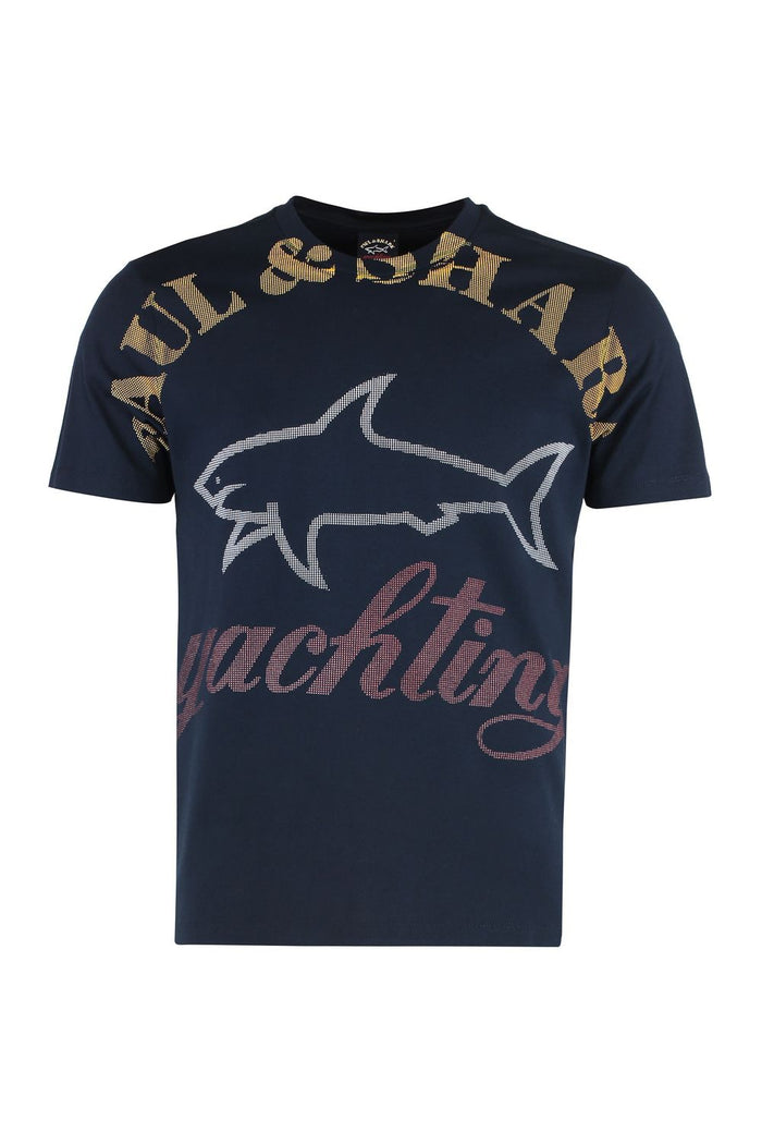 Paul & Shark Cotton Crew-Neck T-Shirt