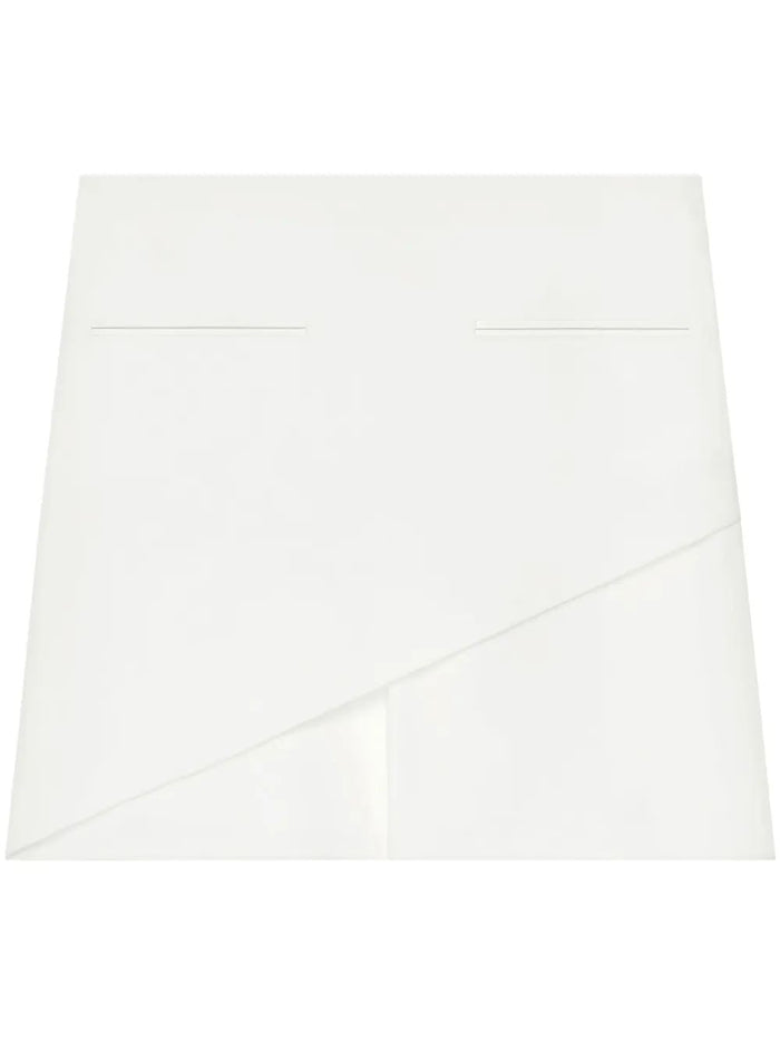 Courregès Mini Skirt Infinity Crepe