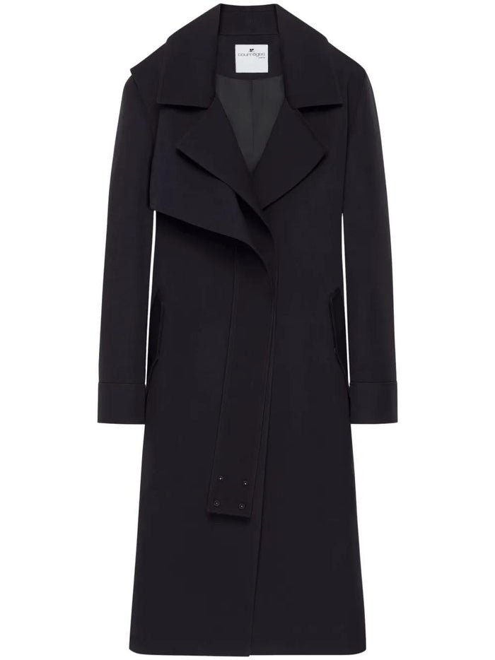 Courregès Twist Cotton Trench Coat