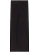 Courregès Long Black Skirt Pants