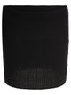 Courregès Black Merino Wool Skirt