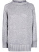 Avant Toi "Hand Painted" Round Neck Furry Stitch Pullover With Lamination