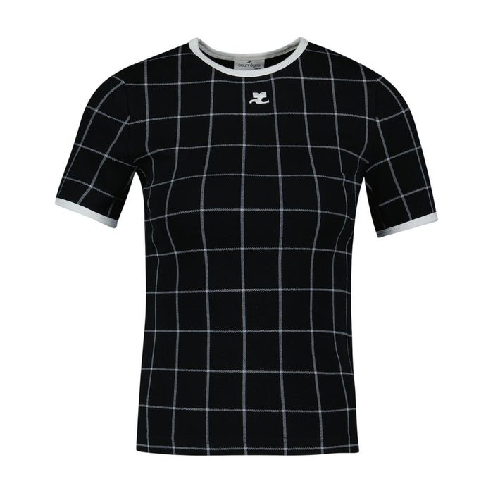 Courregès Signature Contrast T-Shirt -  - Cotton - Multicolor
