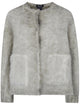 Avant Toi Hand Painted Alpaca Round Neck Jacket