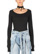 The Attico Heather Sweater