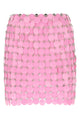 Paco Rabanne Pink Maxi Sequins Mini Skirt