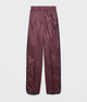 Prada Bordeaux Recycled Polyamide Trousers