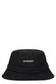 Jacquemus Cotton Bucket Hat With Logo