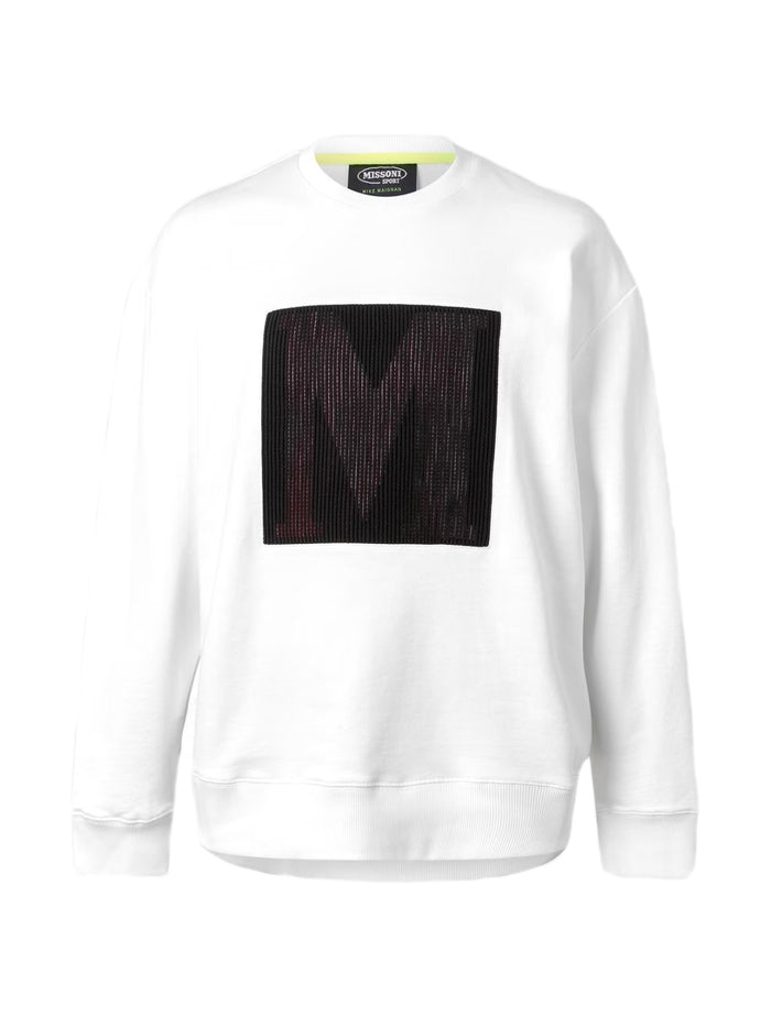 Missoni M Logo Crewneck Sweatshirt