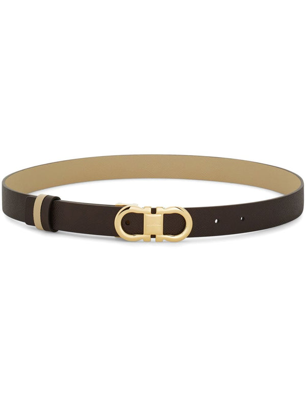 Ferragamo Gancini Leather Belt