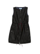Prada Drawstring-Waist Sleeveless Mini Dress