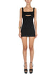 Saint Laurent Short Viscose Dress