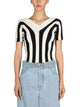 Bottega Veneta Striped Pattern Top