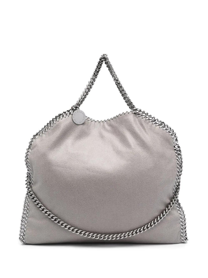 Stella Mccartney Grey Polyester Falabella Chain Bag