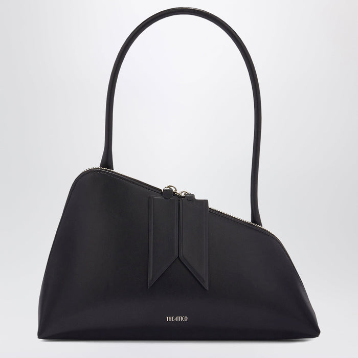 The Attico Sunrise Bag Black In Leather