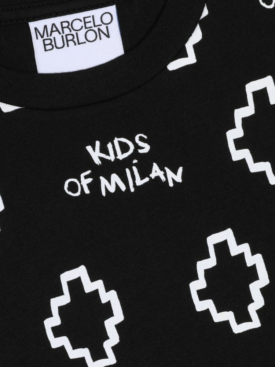 Marcelo Burlon County Of Milan Multicolor Wings T-Shirt S/S