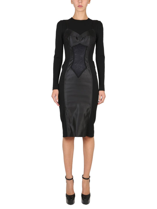 Dolce & Gabbana Sequin Midi Dress