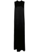 Ann Demeulemeester Fida Long Open Back Draped Dress