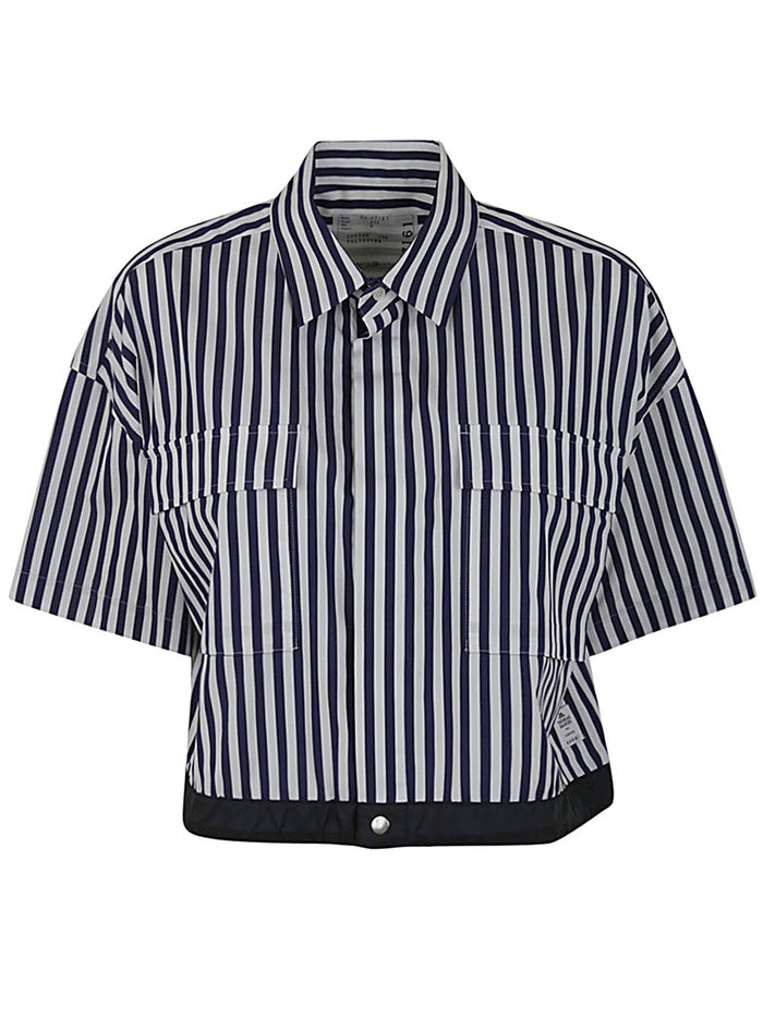 Sacai Thomas Mason Cotton Poplin Shirt