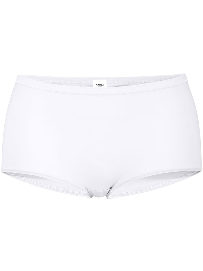 Calida White Nylon Panties Briefs