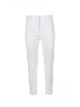 Weekend Max Mara White Cotton Trousers