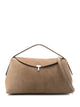 Toteme T-Lock Top Handle Purse -  - Leather - Brown